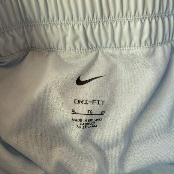 Nike One Women's Dri-FIT Ultra High-Waisted 3" Brief-Lined Shorts Armori Blue XL - Picture 7 of 7